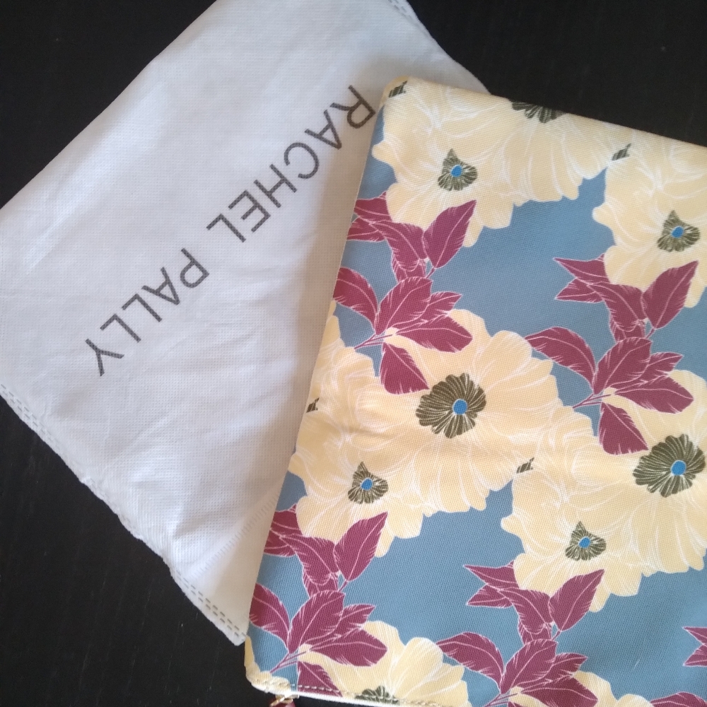 Rachel Pally Reversible Floral Clutch New in Bag - Picture 5 of 7